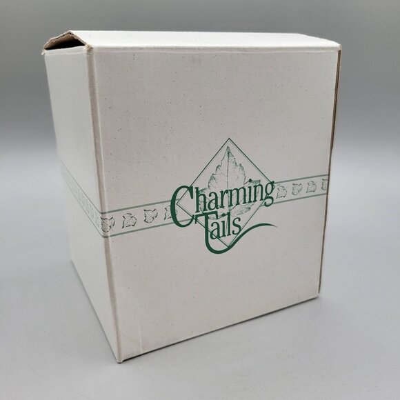 Charming Tails Hangin Around Musical Figurine Mice Snail Flower Silvestri - Picture 8 of 9